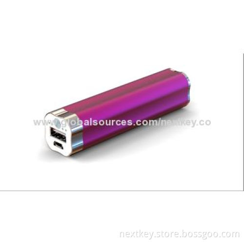 High-quality Power Station for iPhone, Connect with USB Cable, 2600mAh, Sized 9.1 x 2.4 x 2.4cm